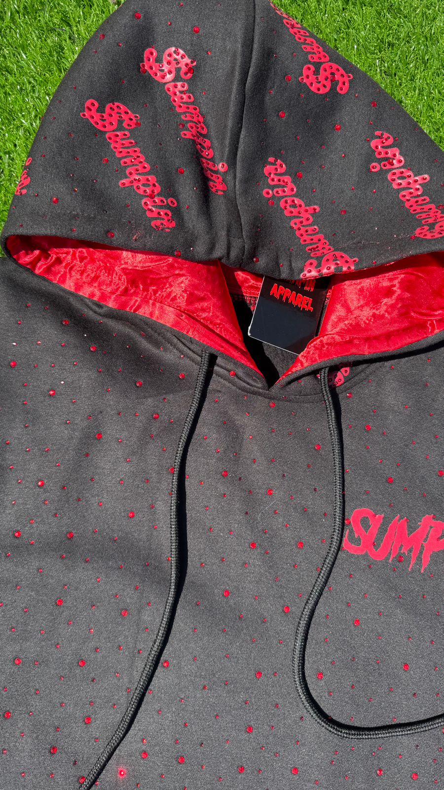 $umpin Limited Edition Rhinestone Hoodie