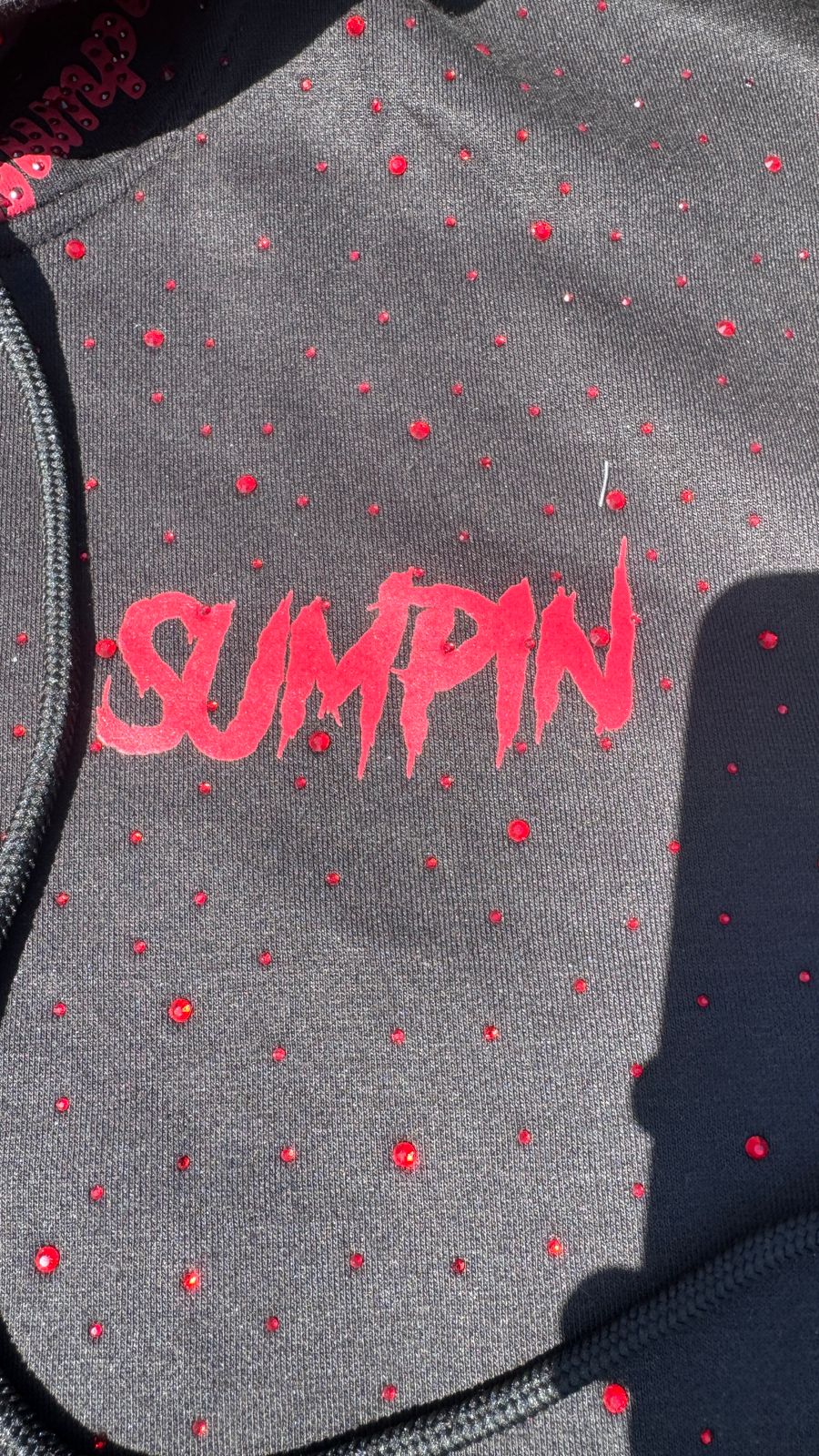 $umpin Limited Edition Rhinestone Hoodie